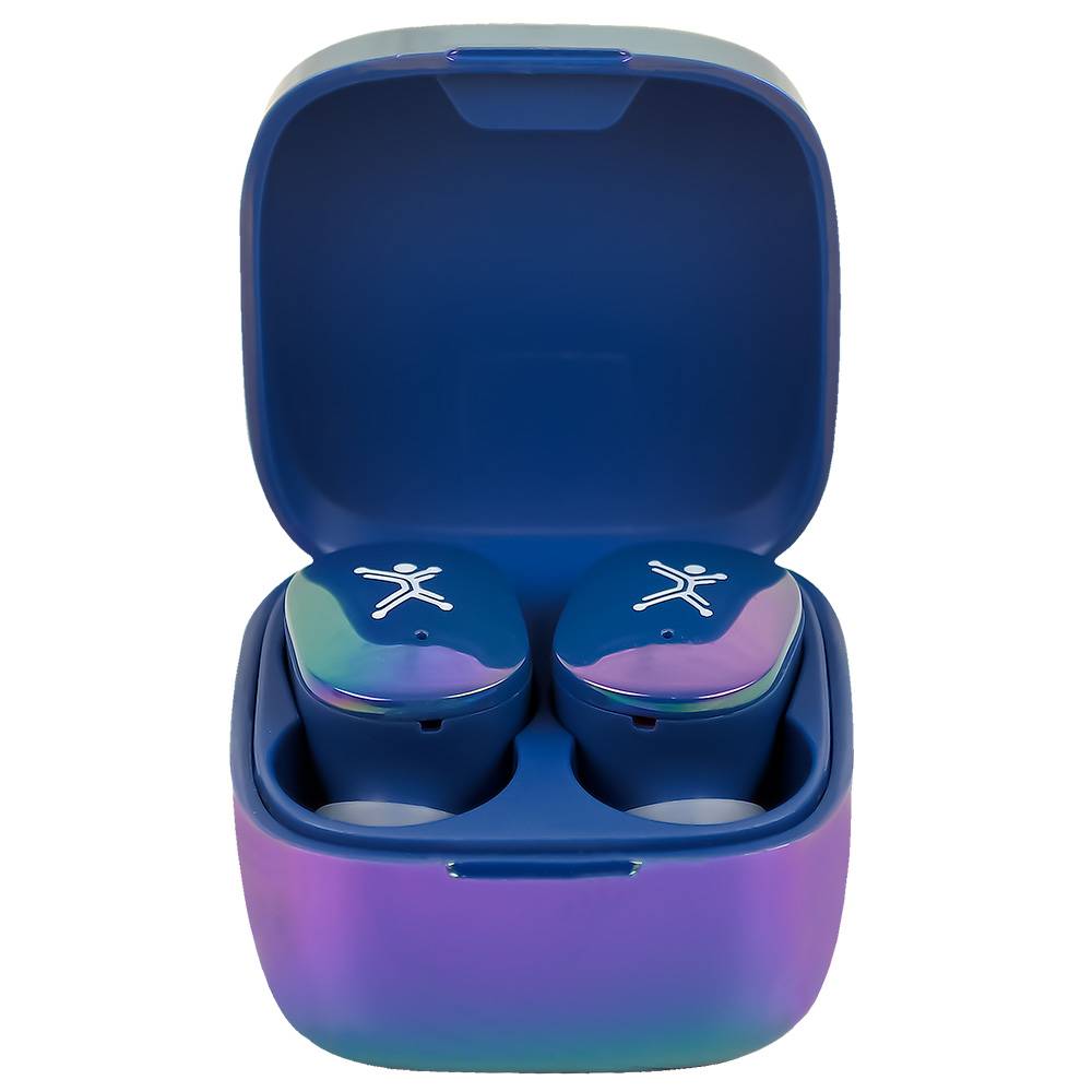 Audífonos TWS Mini PEARL Azules PC-117254 - Audífonos TWS Mini PEARL Azules PC-117254 -